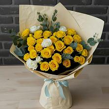 Букет цветов из:  Розы в Борисовке Краснодарского края