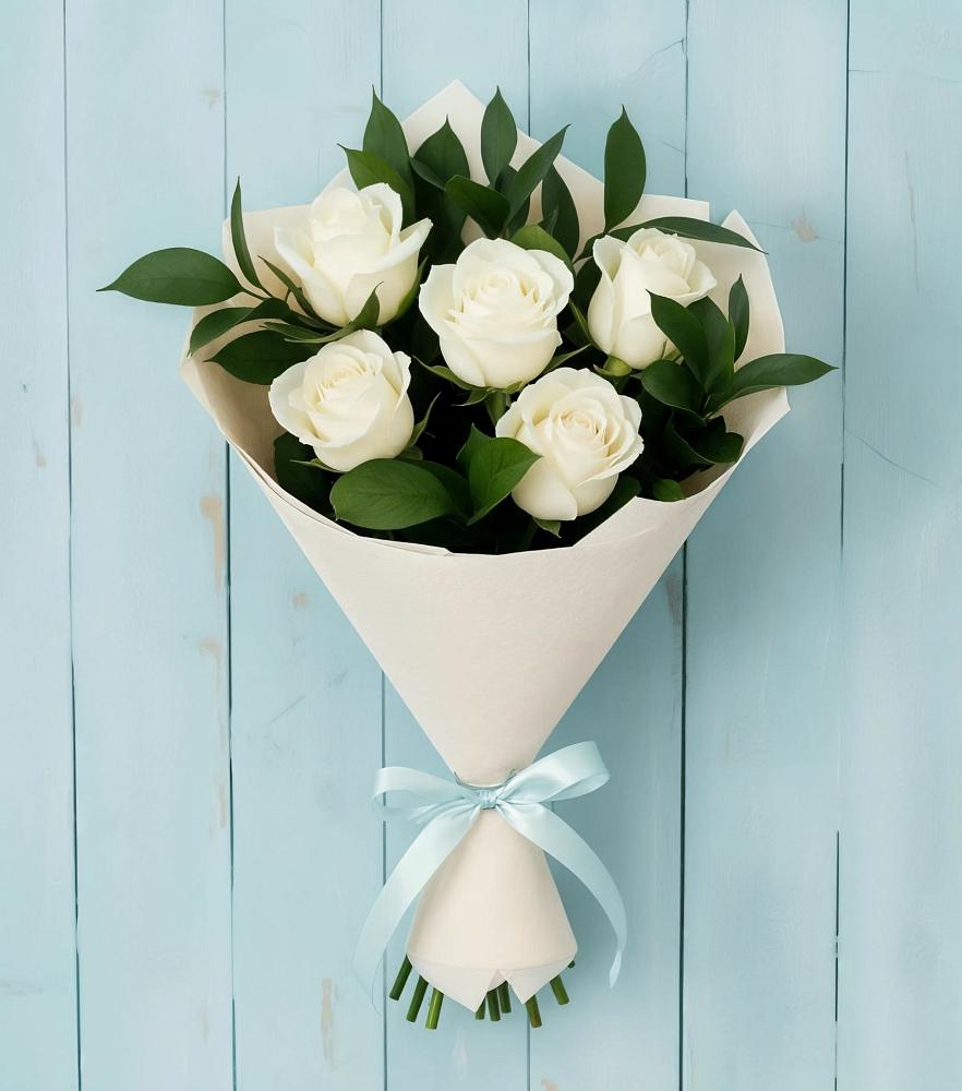 Букет цветов из: Розы в Борисовке Краснодарского края