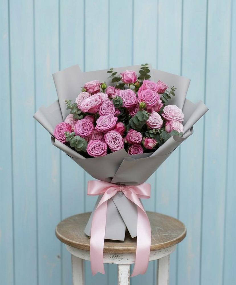 Букет цветов из: Розы в Борисовке Краснодарского края