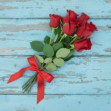 Букет Красные розы в Борисовке Краснодарского края
