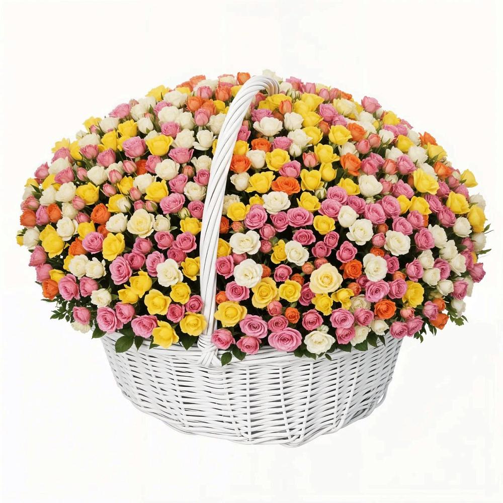 Премиум букет из: Розы в Борисовке Краснодарского края