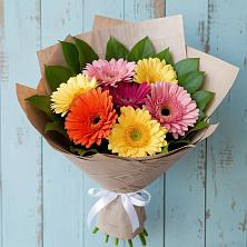 Букет цветов из:  Герберы в Борисовке Краснодарского края