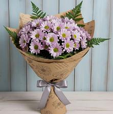 Букет цветов из:  Хризантемы в Борисовке Краснодарского края