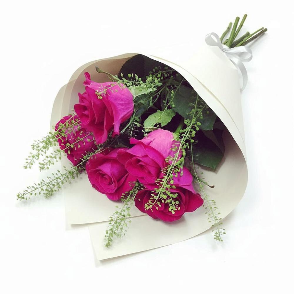 Букет цветов из: Розы в Борисовке Краснодарского края