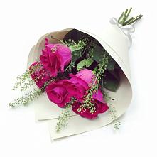 Букет цветов из:  Розы в Борисовке Краснодарского края