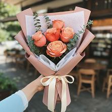 Букет цветов из:  Розы в Борисовке Краснодарского края