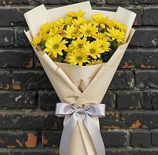 Букет цветов из:  Хризантемы в Борисовке Краснодарского края