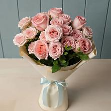 Букет Розовый шарм в Борисовке Краснодарского края