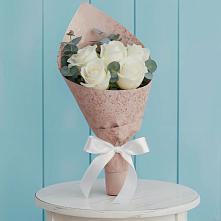 Букет цветов из:  Розы #REPLACE_PRED# Борисовке Краснодарского края