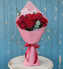 Букет цветов из:  Розы в Борисовке Краснодарского края