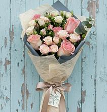 Букет цветов из:  Розы в Борисовке Краснодарского края