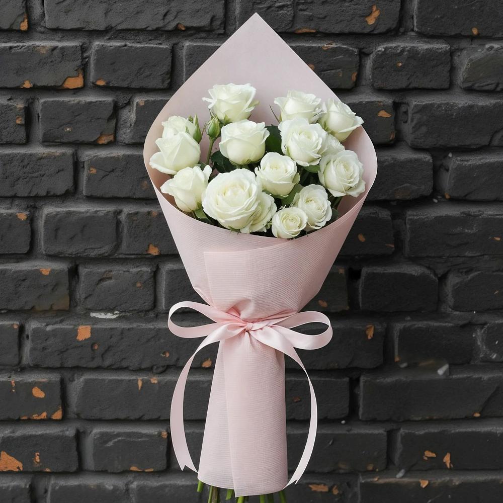 Букет цветов из: Розы в Борисовке Краснодарского края