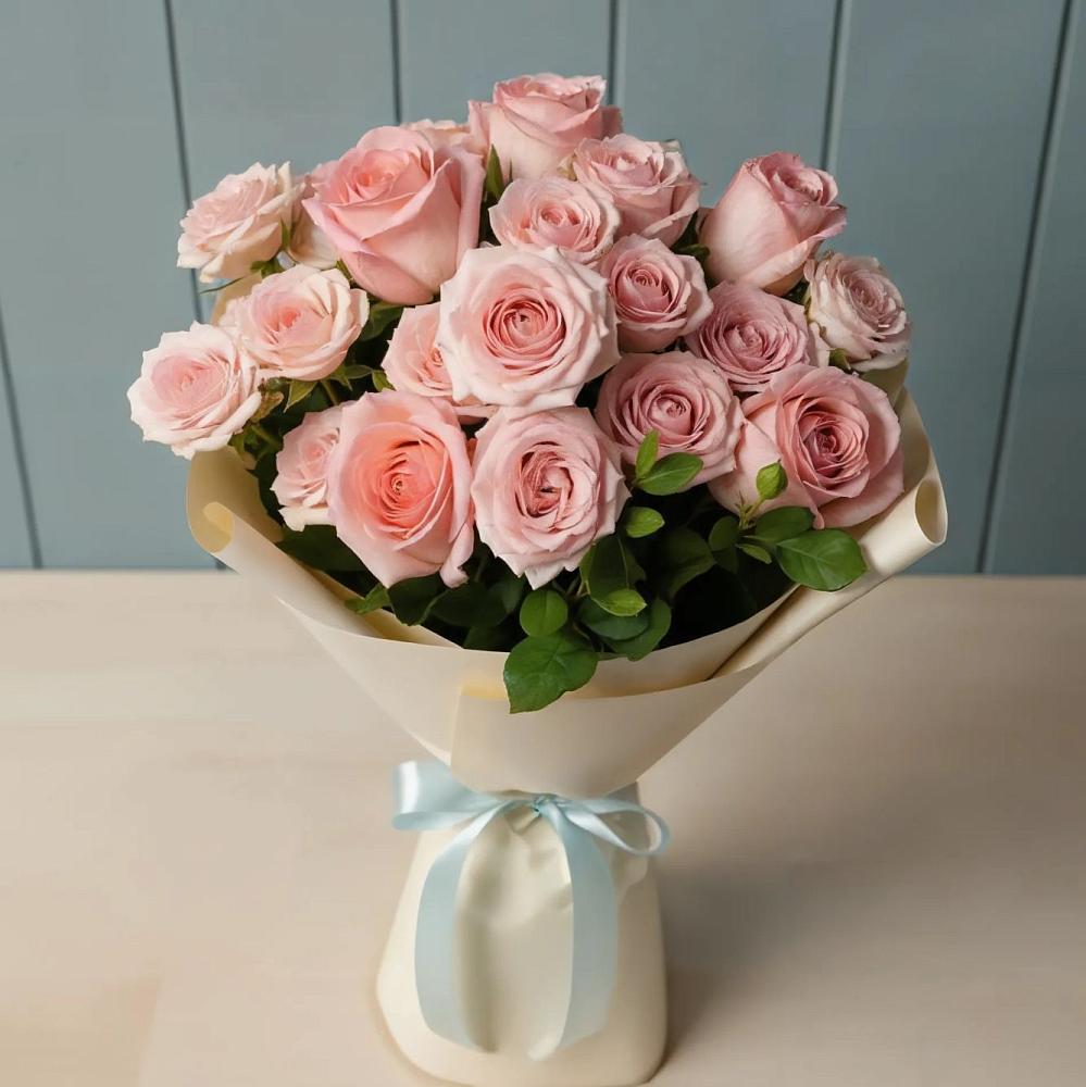 Букет Розовый шарм в Борисовке Краснодарского края