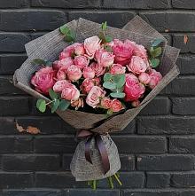 Букет цветов из:  Розы в Борисовке Краснодарского края